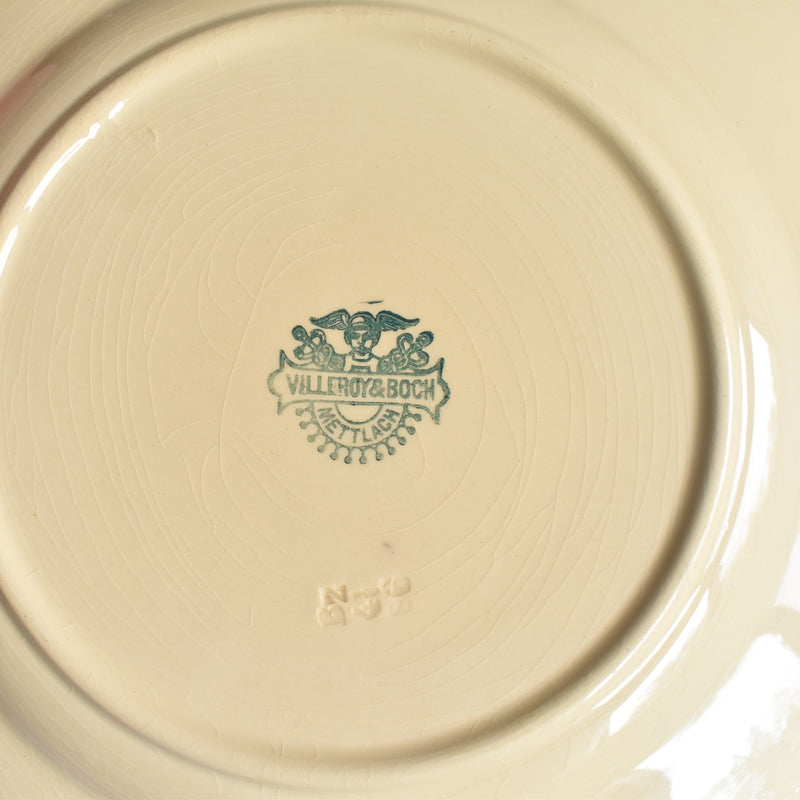 Vintage Plate Villeroy & Boch Mettlach B