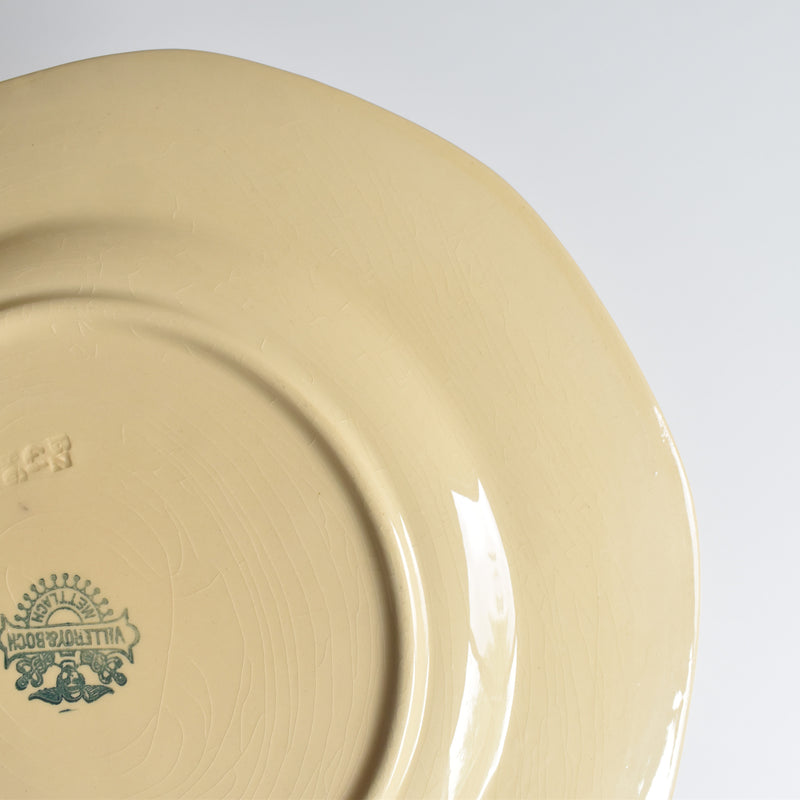 Vintage Plate Villeroy & Boch Mettlach B
