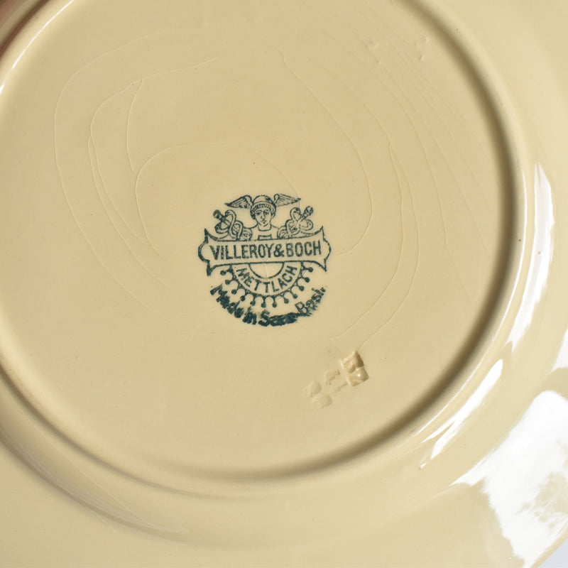 Vintage Plate Villeroy & Boch Mettlach C
