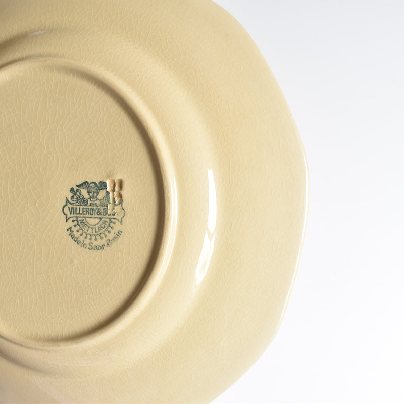 Vintage Plate Villeroy & Boch Mettlach E