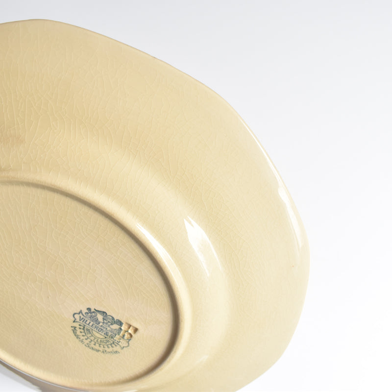 Vintage Plate Villeroy & Boch Mettlach E