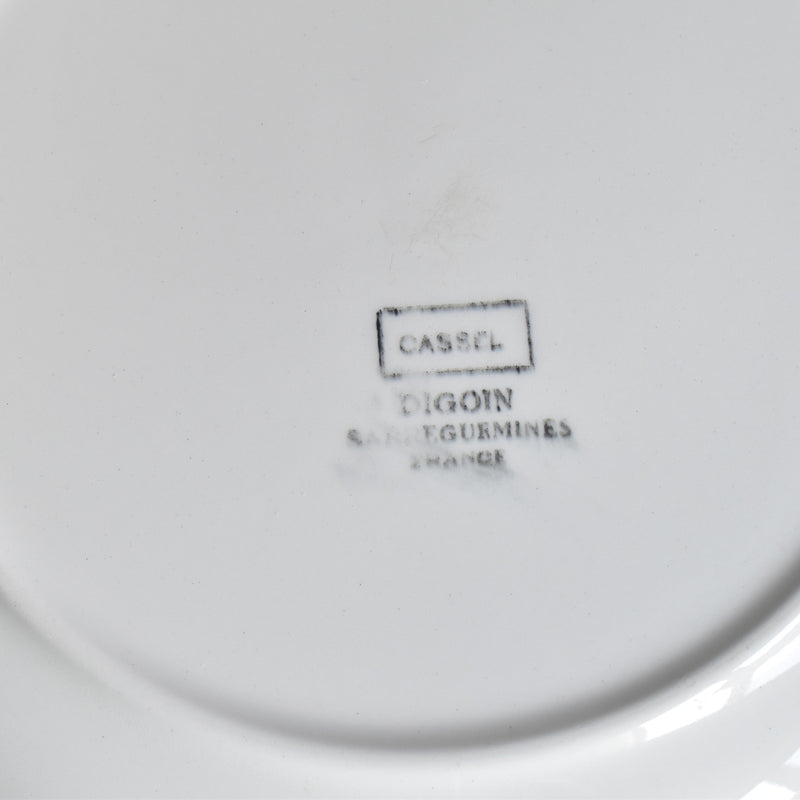 Vintage Plate: Digoin & Sarreguemines Cassel B