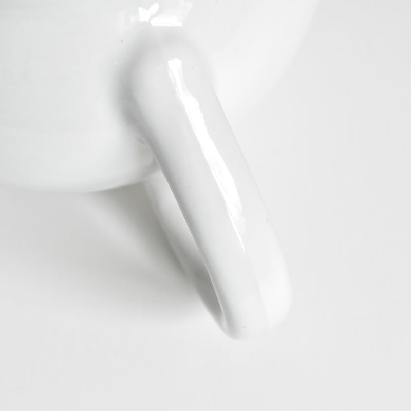 Vintage Porcelain Teapot - White