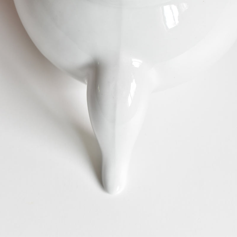 Vintage Porcelain Teapot - White