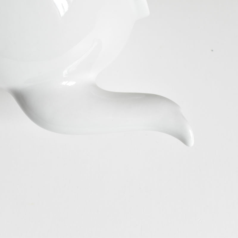Vintage Porcelain Teapot - White