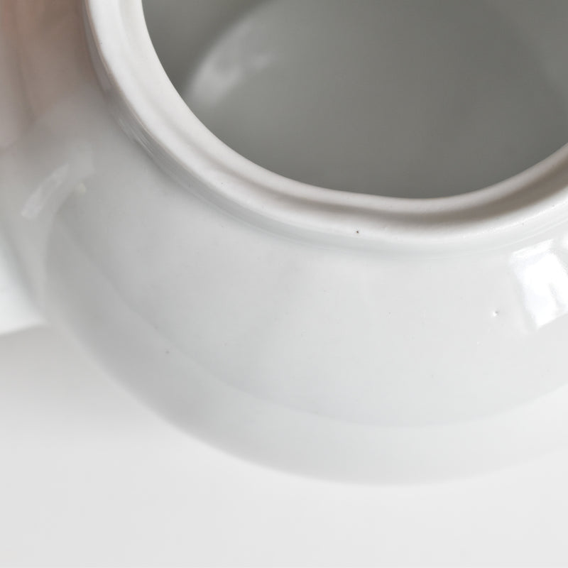 Vintage Porcelain Teapot - White