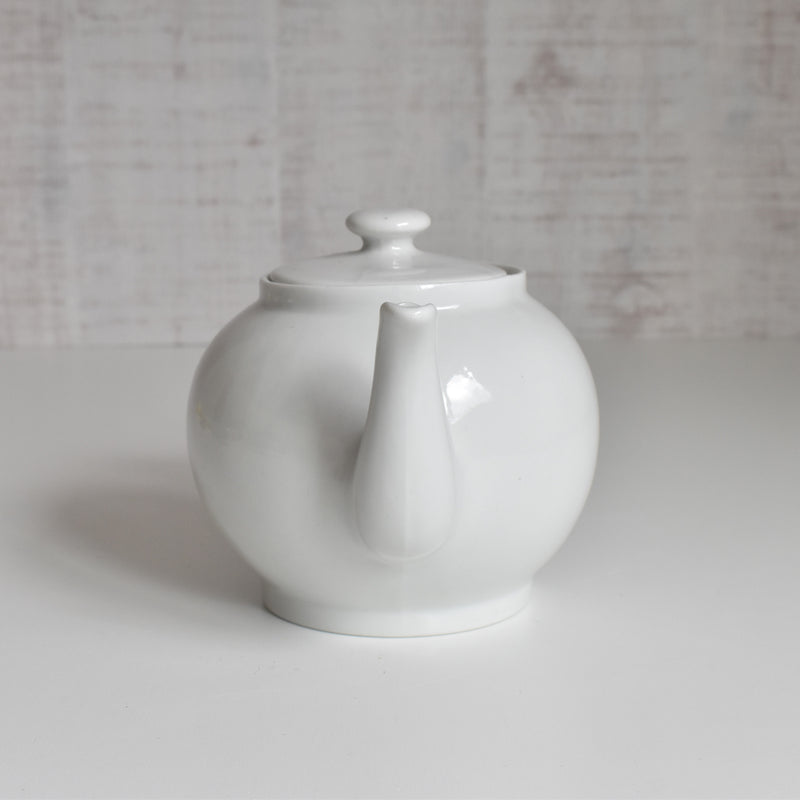 Vintage Porcelain Teapot - White