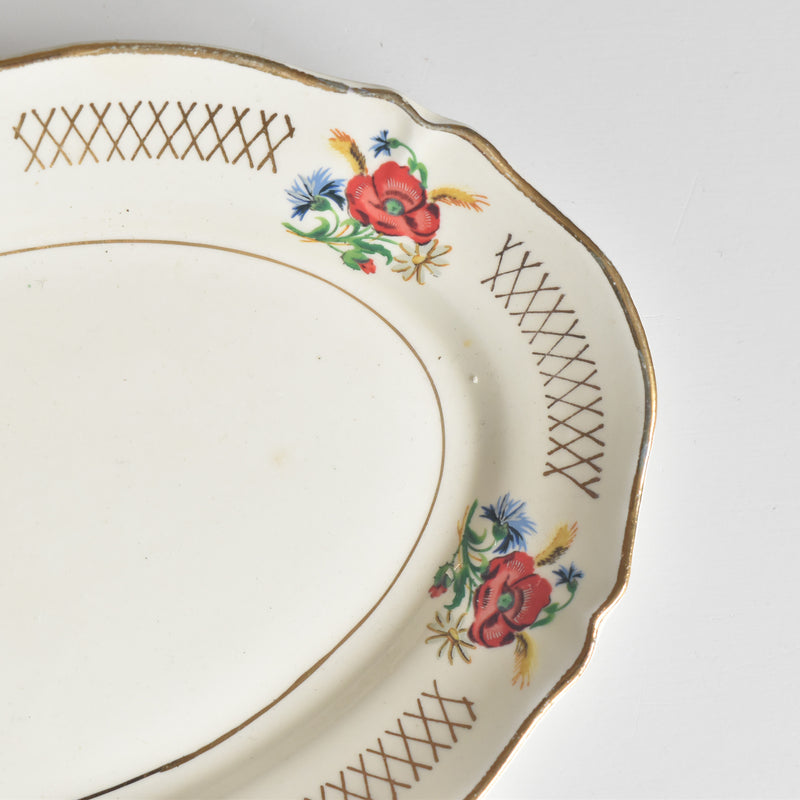 Vintage Raviere Gilded & Coquelicot A