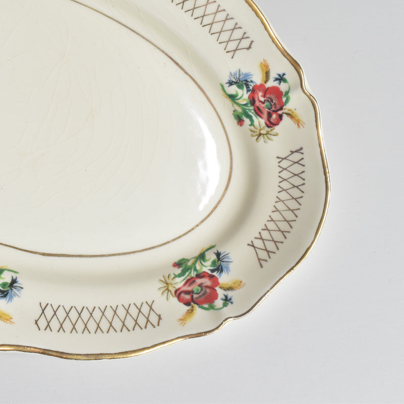 Vintage Raviers Gilded & Poppy B