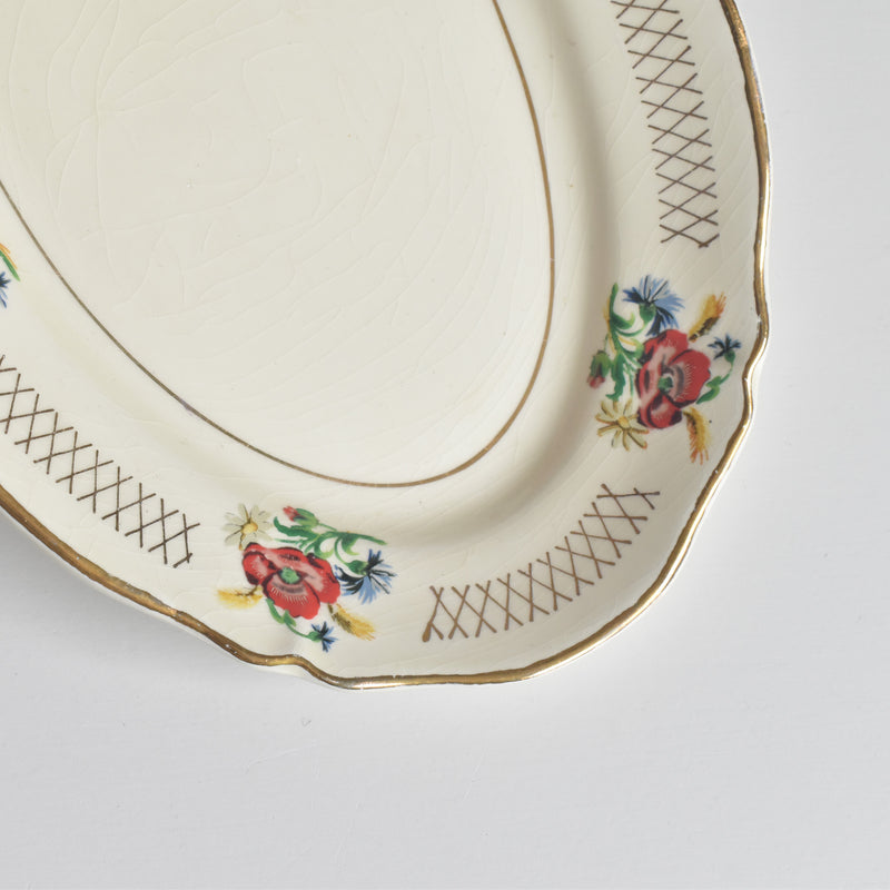Vintage Raviers Gilded & Poppy B