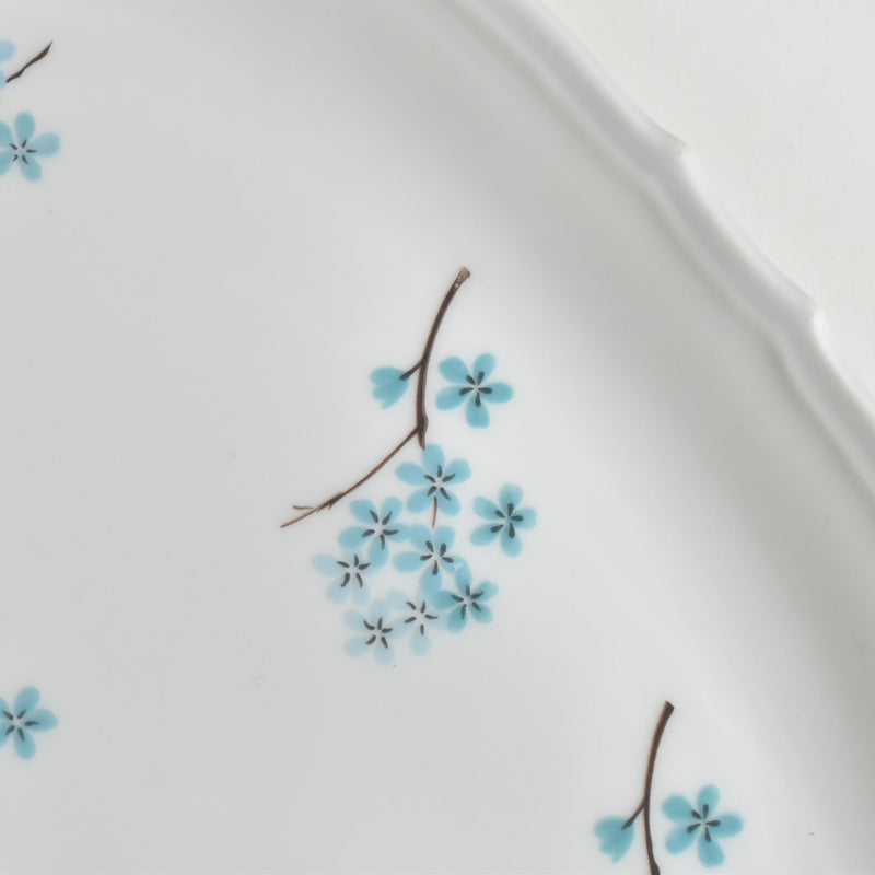 Vintage Raviere Limoges Myosotis (Forget-me-not)