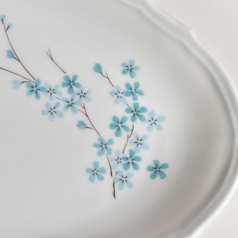 Vintage Raviere Limoges Myosotis (Forget-me-not)