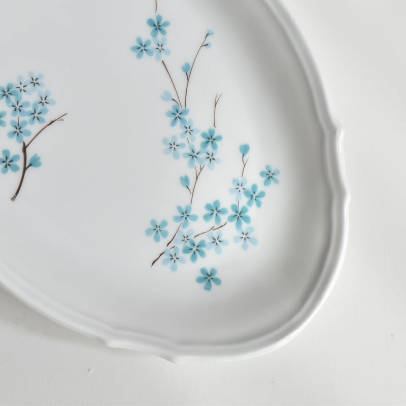 Vintage Raviere Limoges Myosotis (Forget-me-not)