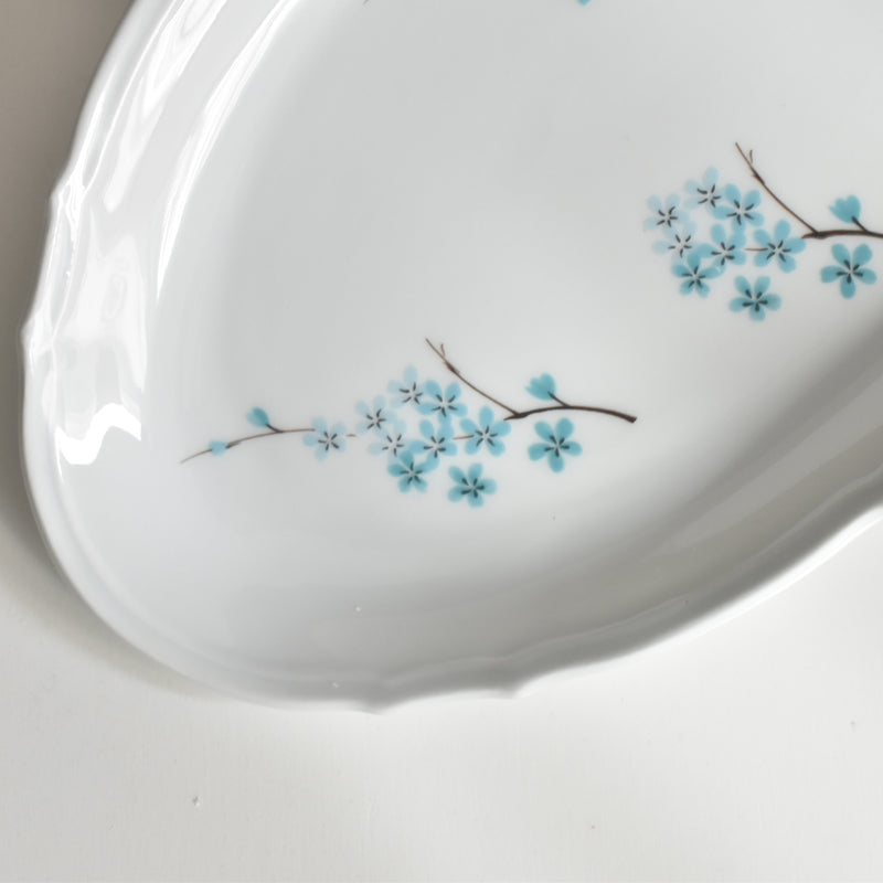 Vintage Raviere Limoges Myosotis (Forget-me-not)