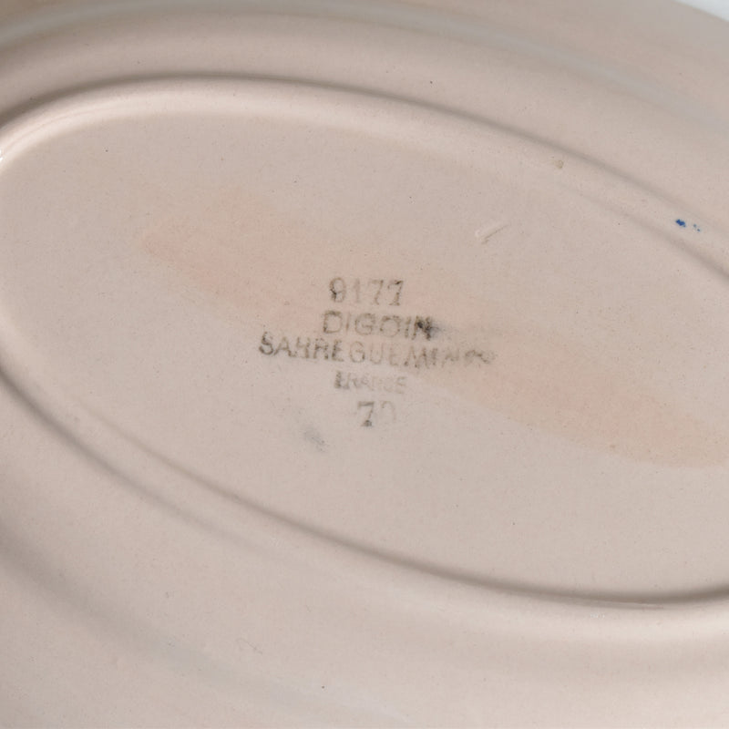 Vintage Digoin & Sarreguemines Gravy Boat 9177 A
