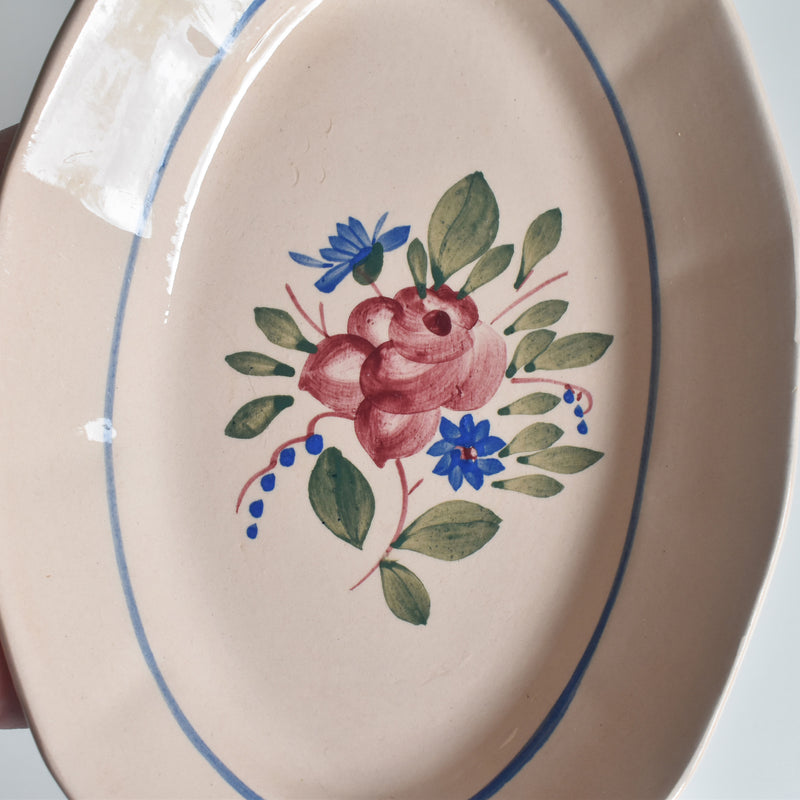 Vintage Digoin & Sarreguemines Gravy Boat 9177 A