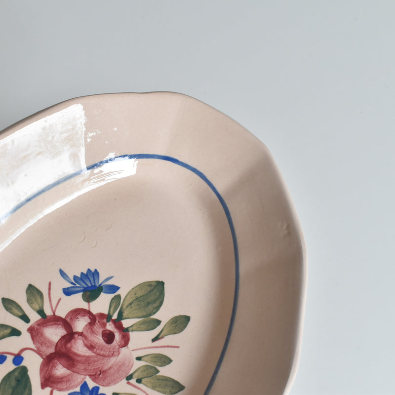 Vintage Digoin & Sarreguemines Gravy Boat 9177 A