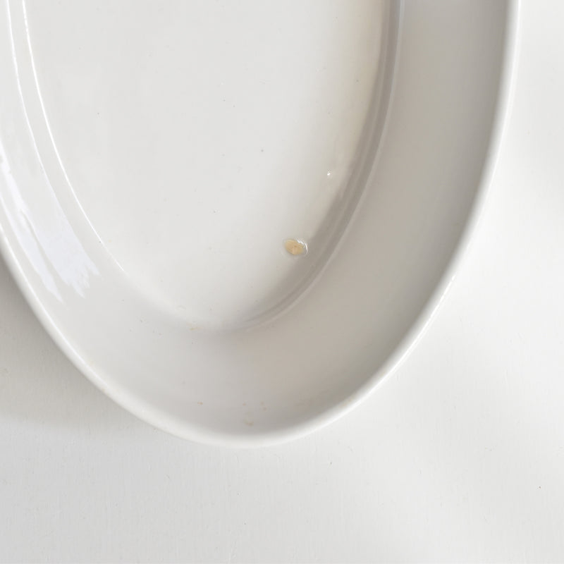 Vintage Small Oval Dish Sarreguemines