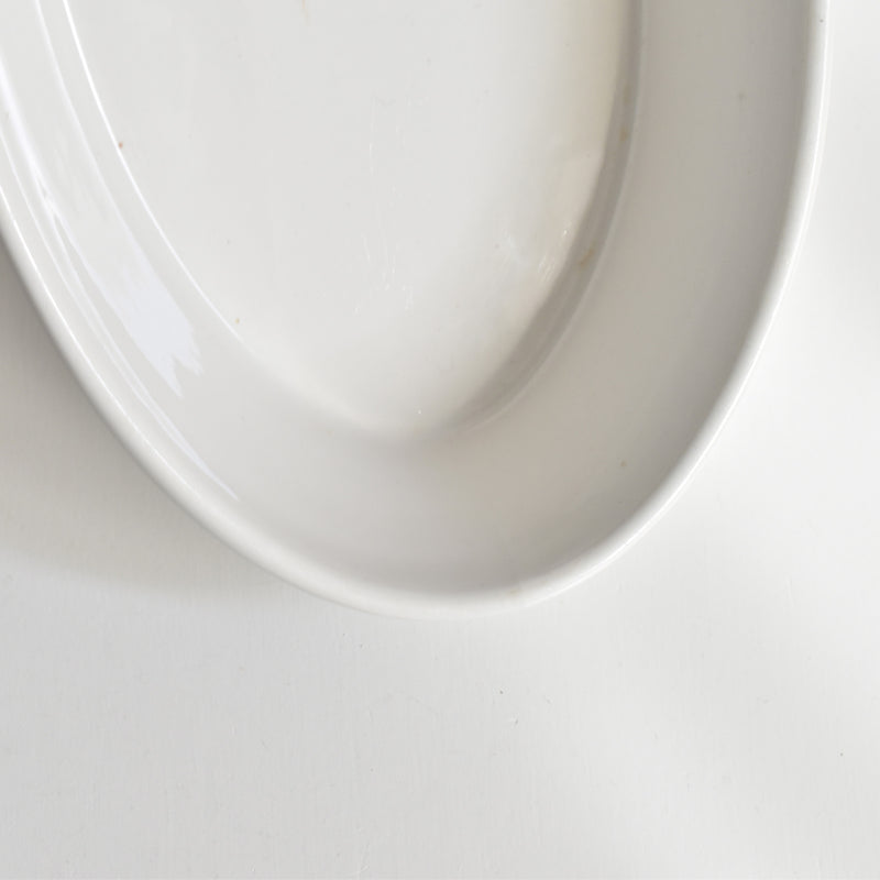 Vintage Small Oval Dish Sarreguemines