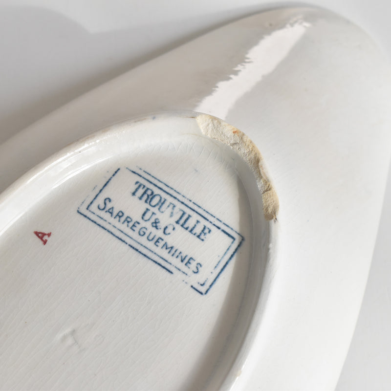 Antique Raviers Sarreguemines Trouville