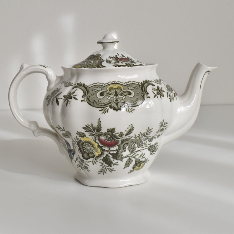 Vintage Teapot Ridgway Staffordshire Windsor