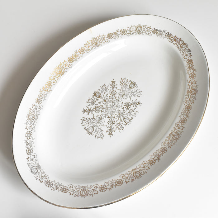 ヴィンテージオーヴァル大皿 サンタマン VE601