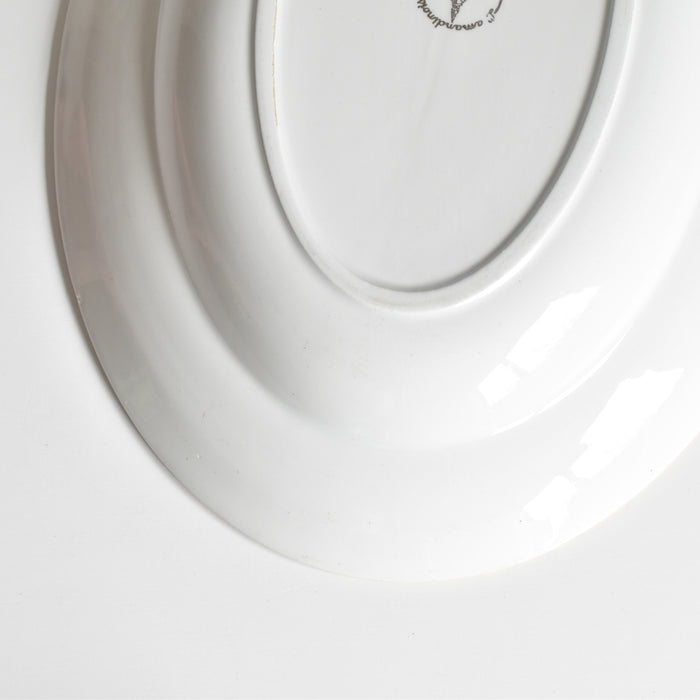 ヴィンテージオーヴァル大皿 サンタマン VE601