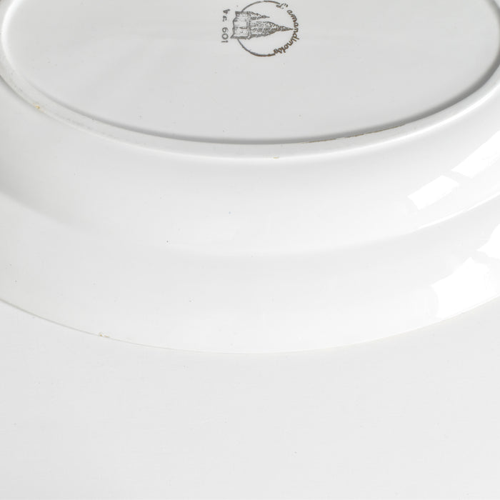 ヴィンテージオーヴァル大皿 サンタマン VE601