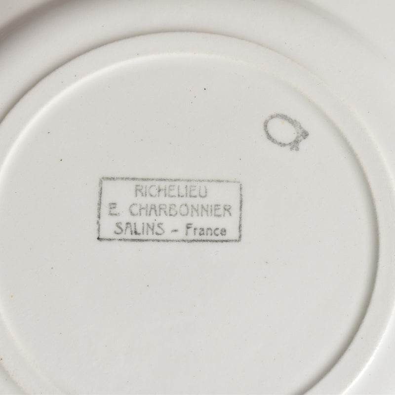 アンティークデザートプレート サラン Richelieu（リシュリュー） A