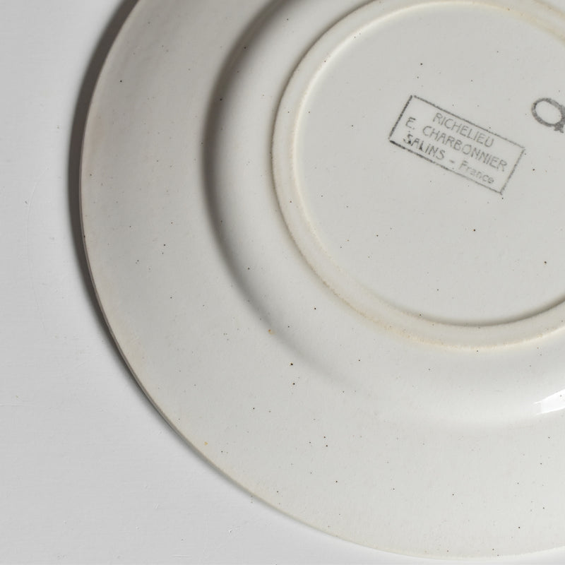 アンティークデザートプレート サラン Richelieu（リシュリュー） F