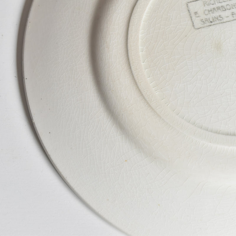 アンティークデザートプレート サラン Richelieu（リシュリュー） G