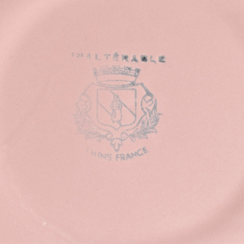 （ご予約済み）　ヴィンテージプレート　サラン　ピンク　2枚セット