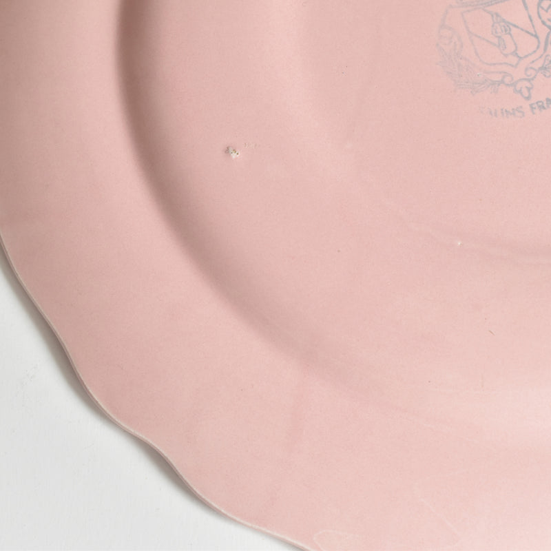 （ご予約済み）　ヴィンテージプレート　サラン　ピンク　2枚セット