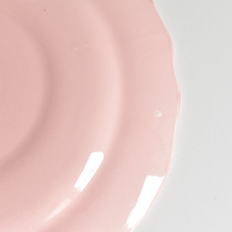 （ご予約済み）　ヴィンテージプレート　サラン　ピンク　2枚セット