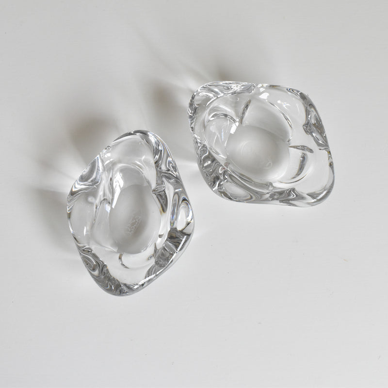 ヴィンテージ クリスタルガラス ソルト＆ペッパー バイェル