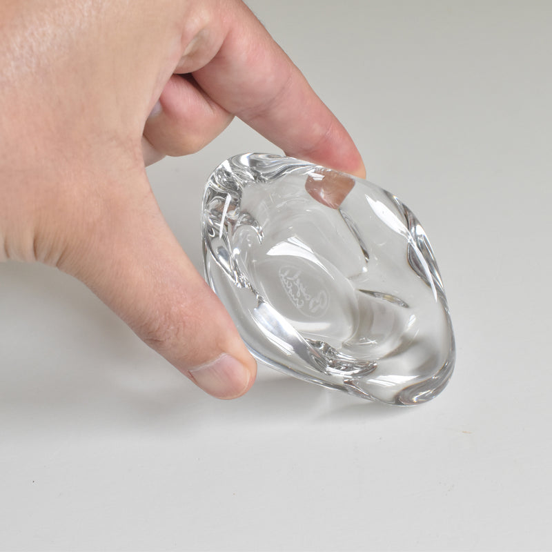 ヴィンテージ クリスタルガラス ソルト＆ペッパー バイェル