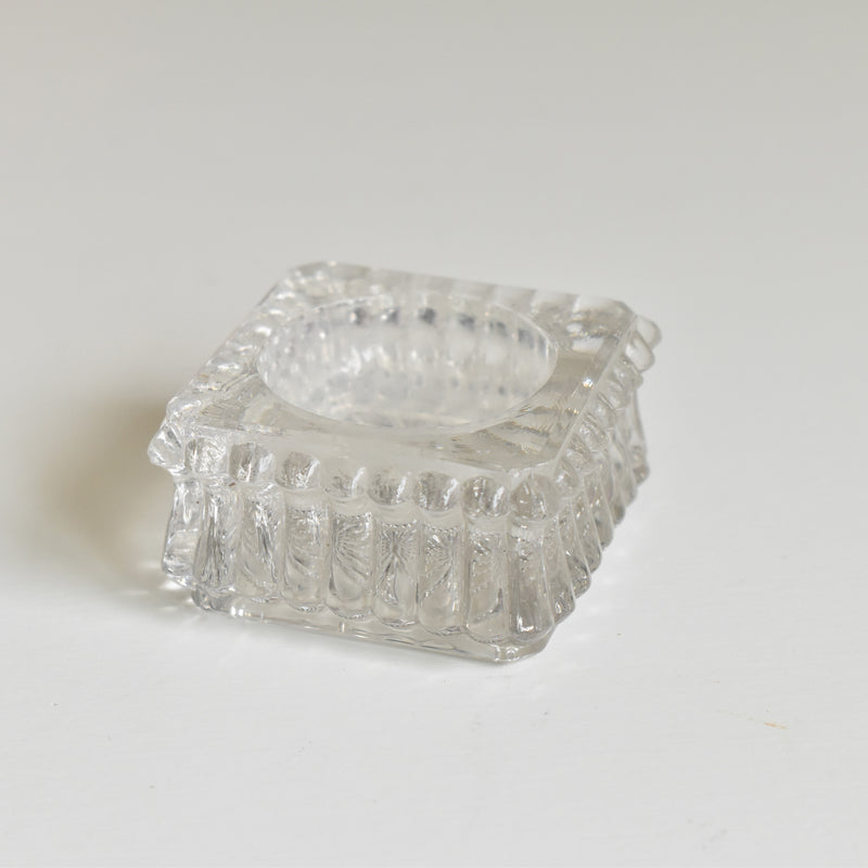 ヴィンテージ ソルト＆ペッパー プレスガラス C