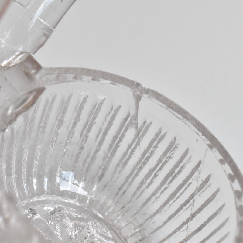 ヴィンテージ ソルト＆ペッパー プレスガラス OULLINS (ウーラン）