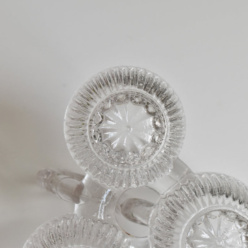 ヴィンテージ ソルト＆ペッパー プレスガラス OULLINS (ウーラン）