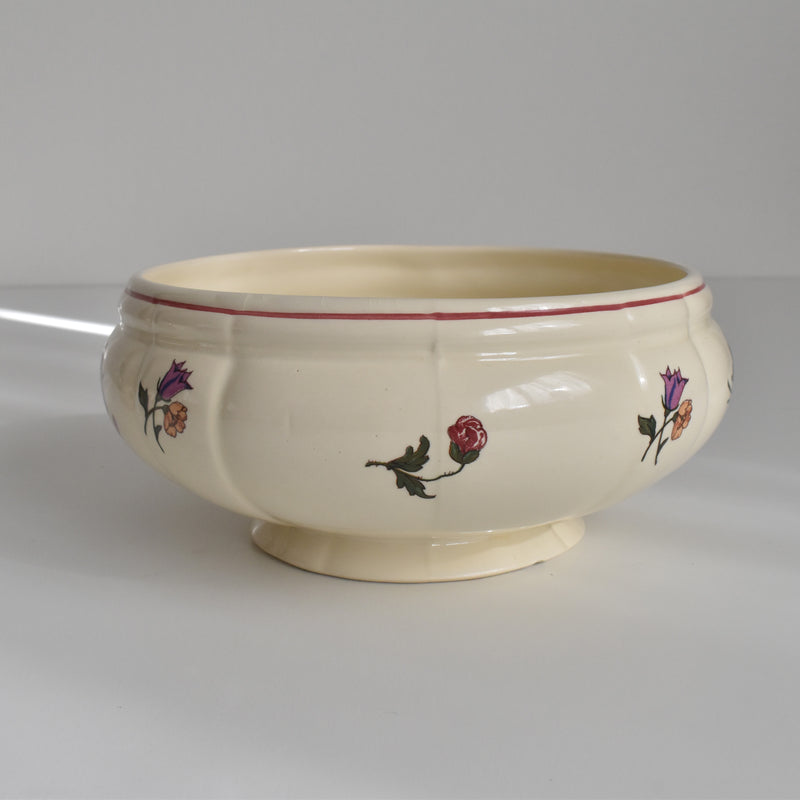 Vintage Small Salad Bowl Digoin & Sarreguemines Agreste