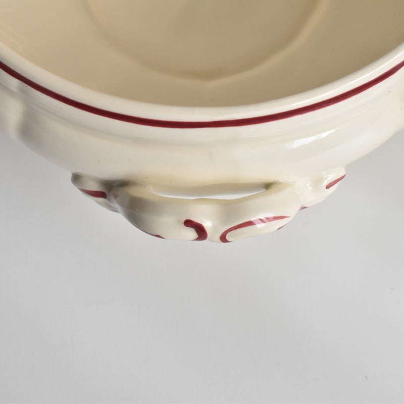 Vintage Small Soup Tureen (Vegetable Dish) Digoin & Sarreguemines Agreste