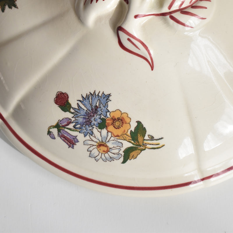 Vintage Small Soup Tureen (Vegetable Dish) Digoin & Sarreguemines Agreste