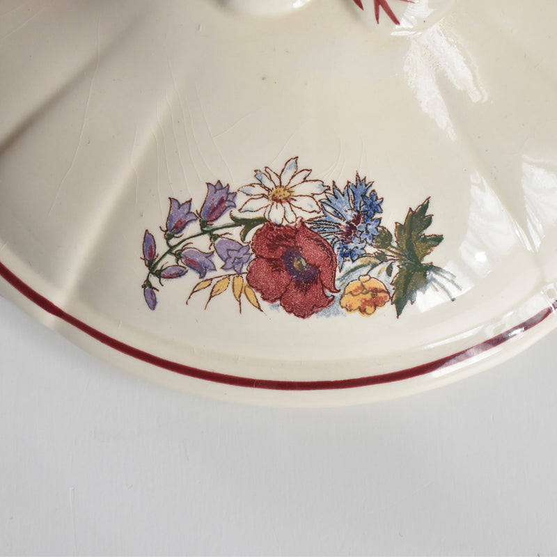 Vintage Small Soup Tureen (Vegetable Dish) Digoin & Sarreguemines Agreste