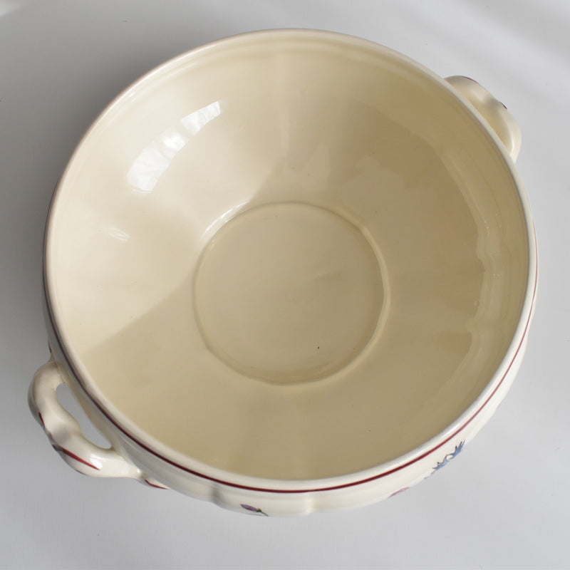 Vintage Small Soup Tureen (Vegetable Dish) Digoin & Sarreguemines Agreste