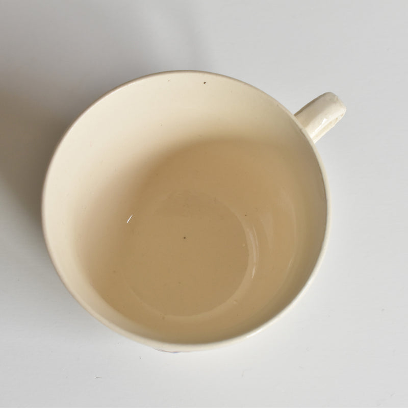 Vintage Cup & Saucer Digoin & Sarreguemines Arromanches 9210 A