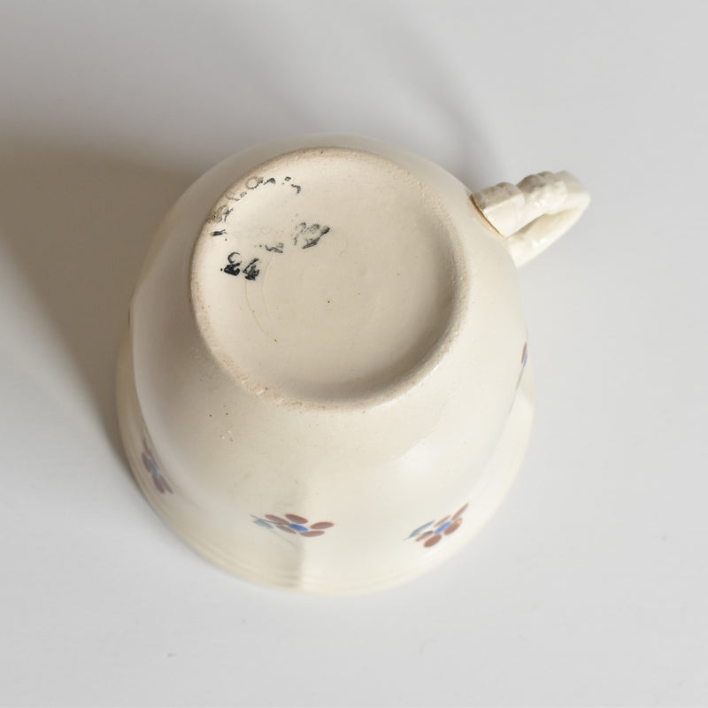 Vintage Cup & Saucer Digoin & Sarreguemines Arromanches 9210 A