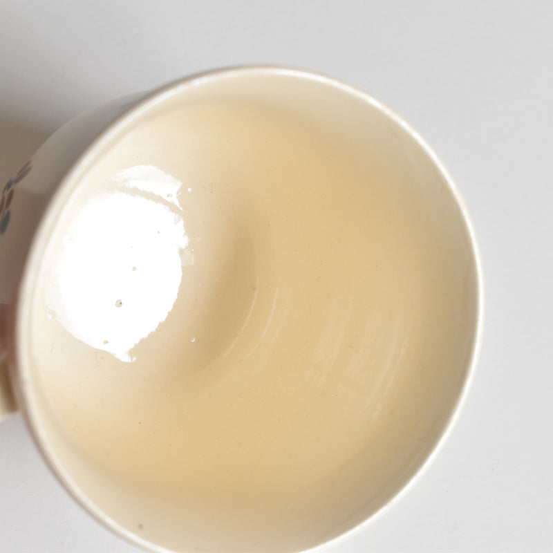 Vintage Cup & Saucer Digoin & Sarreguemines Arromanches 9210 A