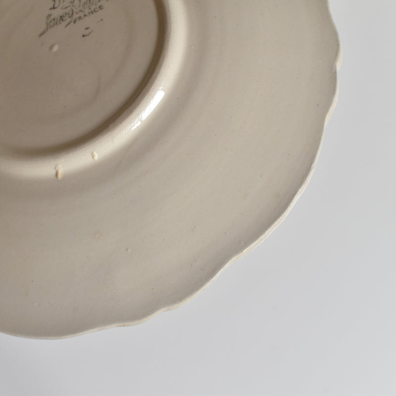 Vintage Cup & Saucer Digoin & Sarreguemines Arromanches 9210 A