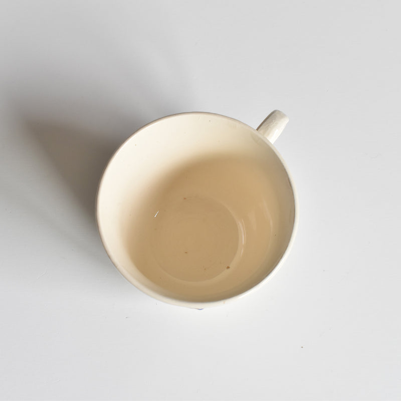 Vintage Cup & Saucer Digoin & Sarreguemines Arromanches 9210 B