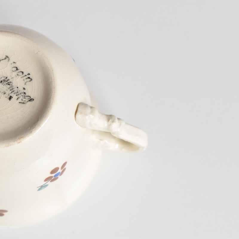 Vintage Cup & Saucer Digoin & Sarreguemines Arromanches 9210 B